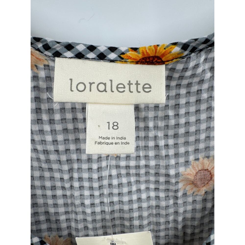 loralette sunflower maxi dress size 18 - Picture 2 of 7